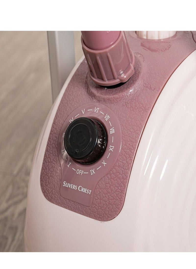 Garment Steamer with Height Adjustable Ironing Board, 3.6L Water Tank Steaming Machine for Home & Business Steamer Mites Wrinkle Removal Ironing Machine