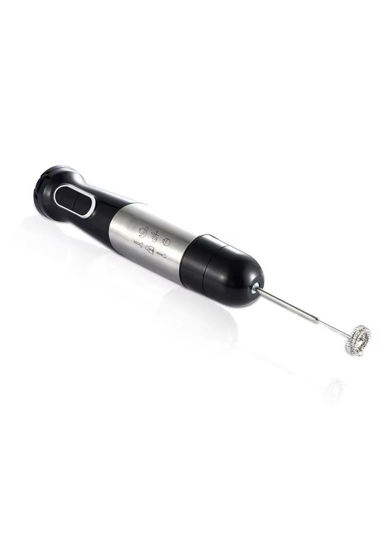 5-in-1 Electric Hand Blender Set, 1500W Stainless Steel, Infinite Speed Control with Whisk and Chopper