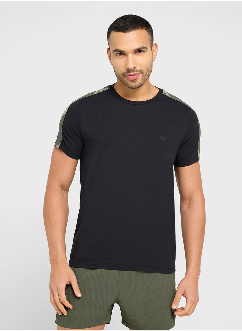 Printed Crew Neck T-shirt