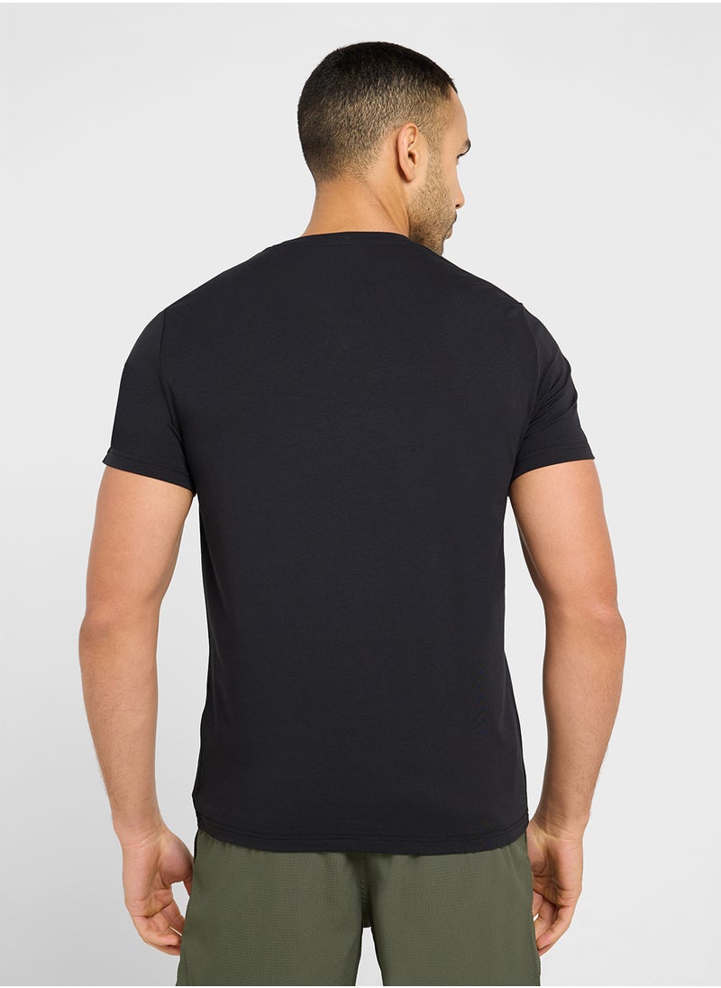 Printed Crew Neck T-shirt