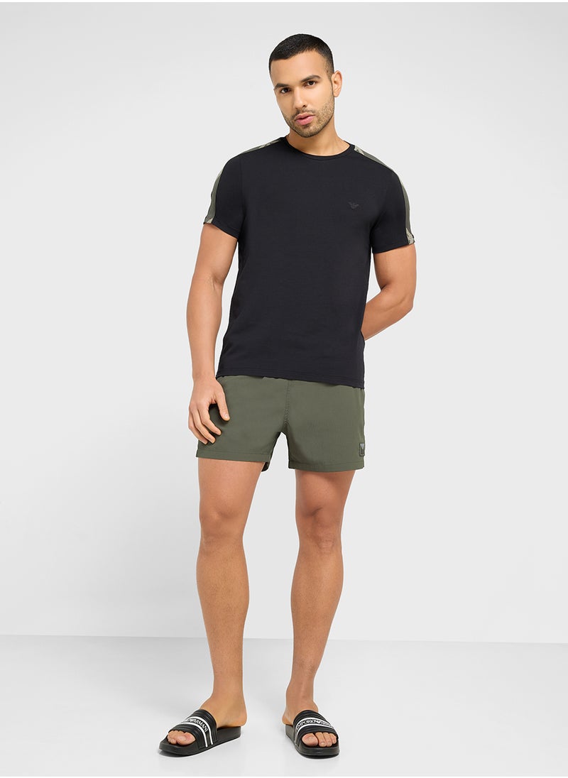 Printed Crew Neck T-shirt