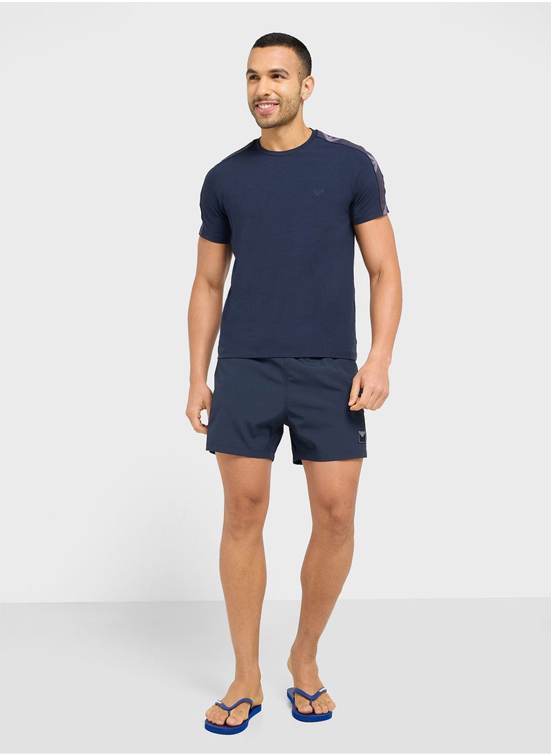 Printed Crew Neck T-shirt
