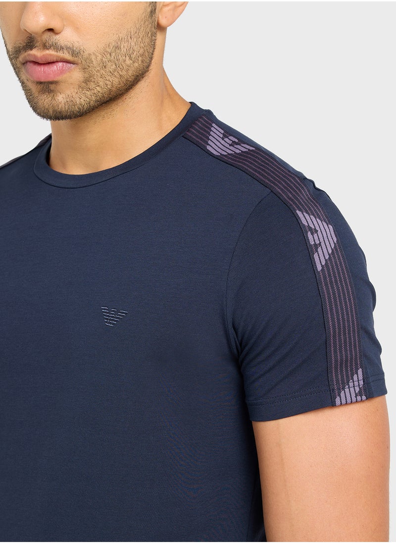 Printed Crew Neck T-shirt