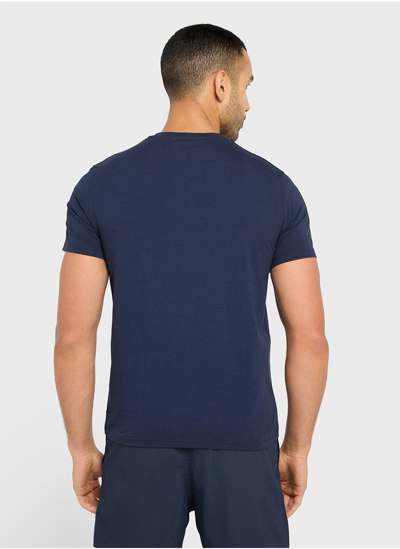 Printed Crew Neck T-shirt