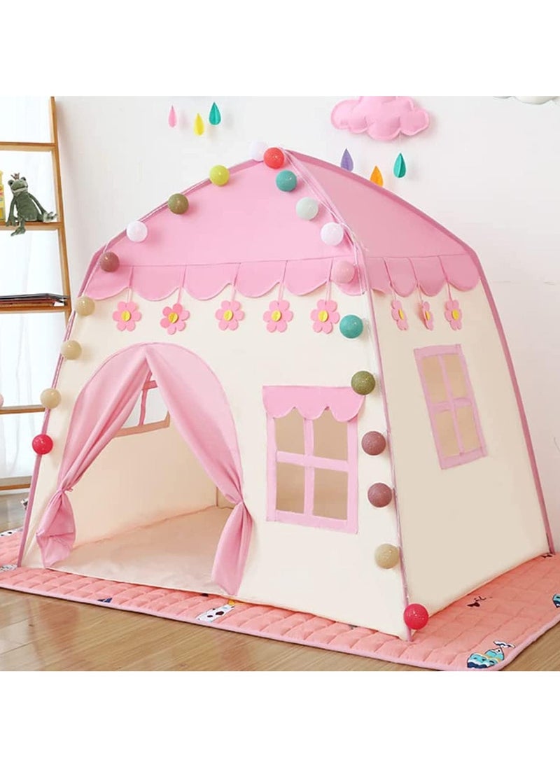 Kids Portable Tent, Durable Pop up Tent with Windows, Fun Playhouse for Indoor and Outdoor