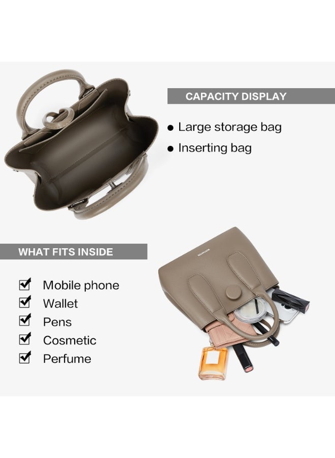 BOSTANTEN LiloBag – Fashion Handbag & Briefcase in Clay | Elegant and Professional Women’s Bag