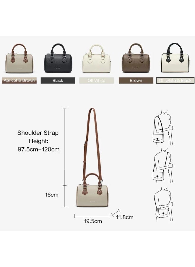 BOSTANTEN Women’s Bag – Beautiful & Easy-to-Match Black Shoulder Bag for Women
