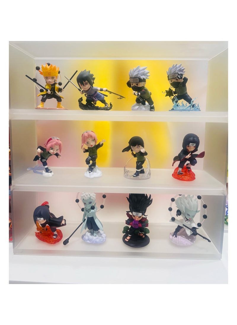 LABUBU THE MONSTERS X NARUTO ACTION FIGURES Blind box - SINGLE BOX (1pc)