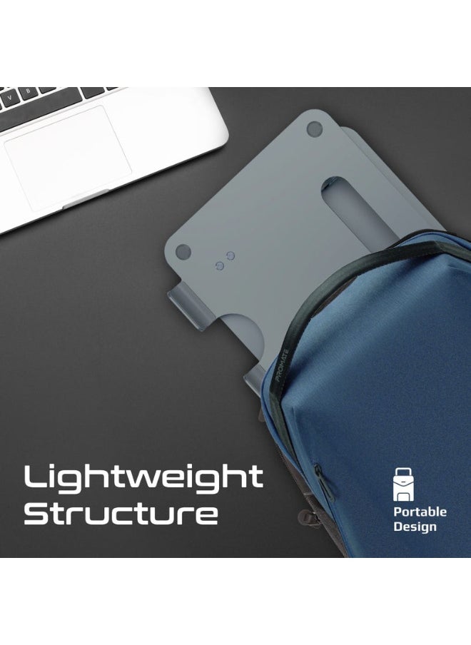 Promate DeskMate-7 Ergonomic Multi-Level Aluminum Laptop Stand