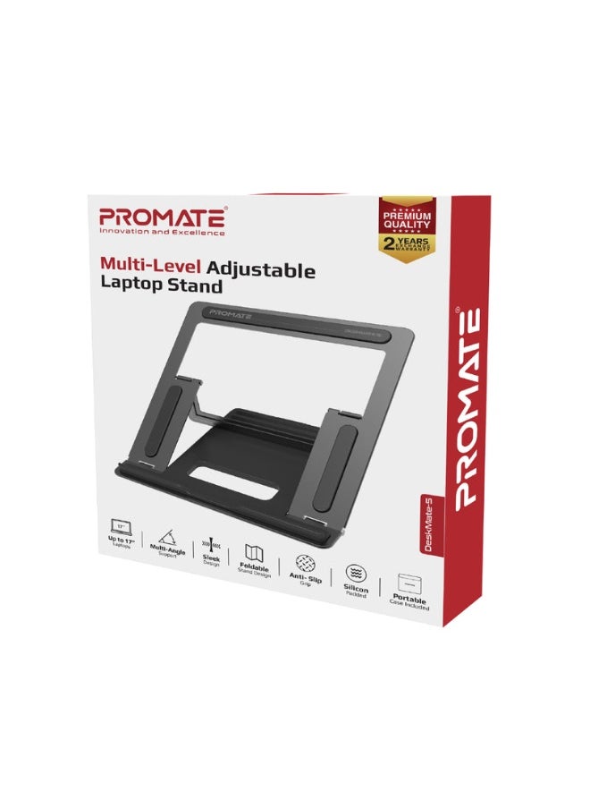 Promate DeskMate-5 Multi-Level Adjustable Laptop Stand