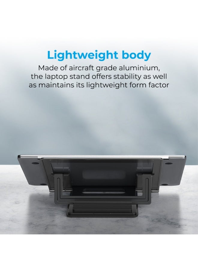 Promate DeskMate-5 Multi-Level Adjustable Laptop Stand
