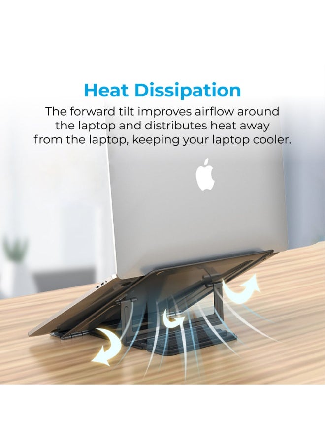 Promate DeskMate-5 Multi-Level Adjustable Laptop Stand