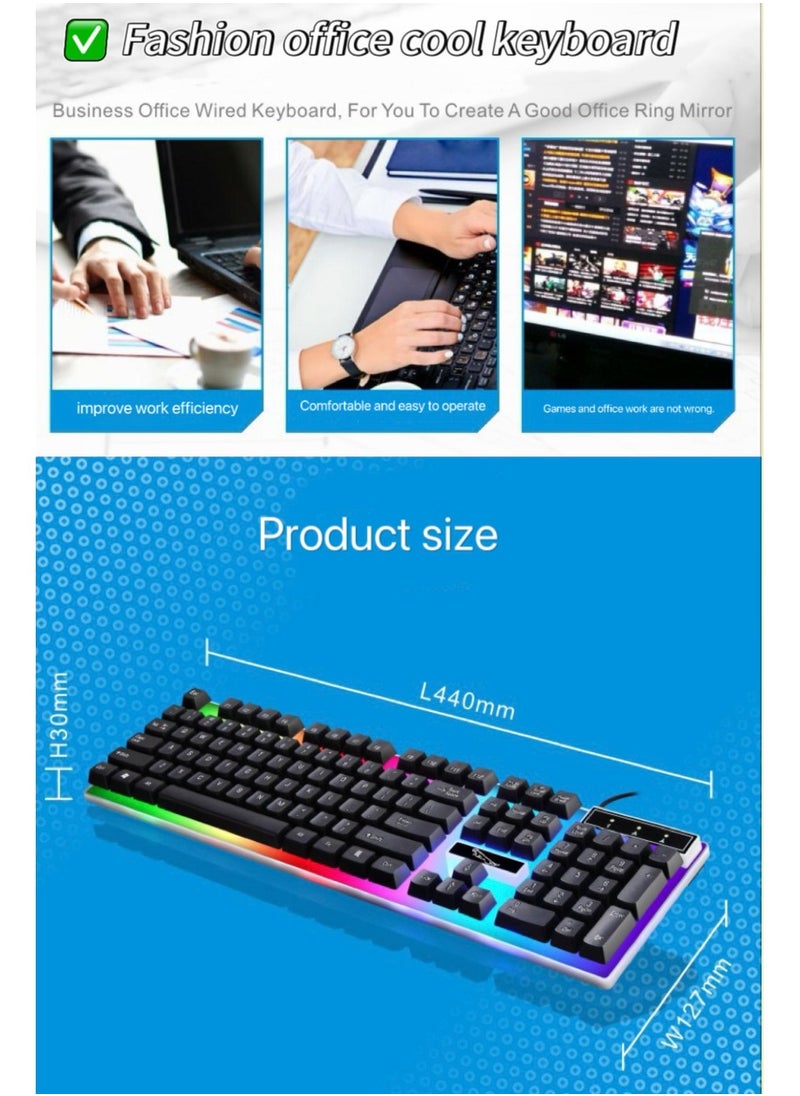 Gaming Keyboard with Mice Set for high-end gaming and professional players