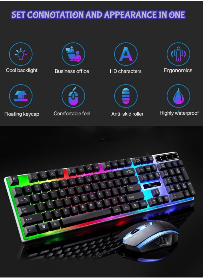 Gaming Keyboard with Mice Set for high-end gaming and professional players