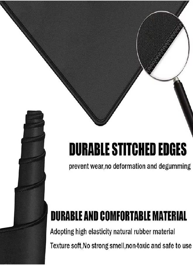 Extended Big Mouse Pad Large,90cm X 40cm X 0.3cm ,XL Gaming Mouse Pad Desk Pad,Computer Keyboard Mouse Mat Mousepad ,Music Symbol Patterns