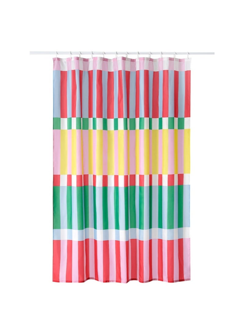 Shower Curtain, Multicolour, 180x200 cm