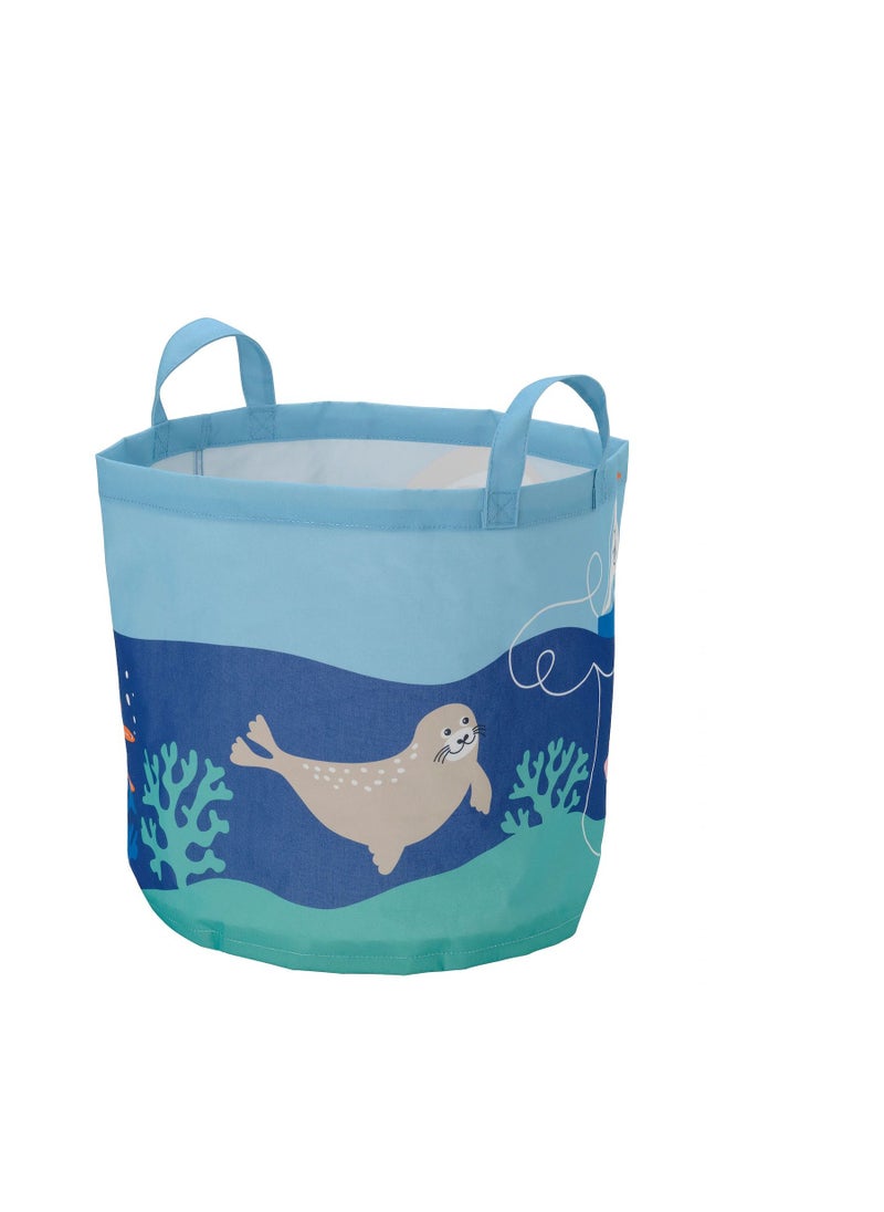Storage bag, ocean animals pattern/multicolour