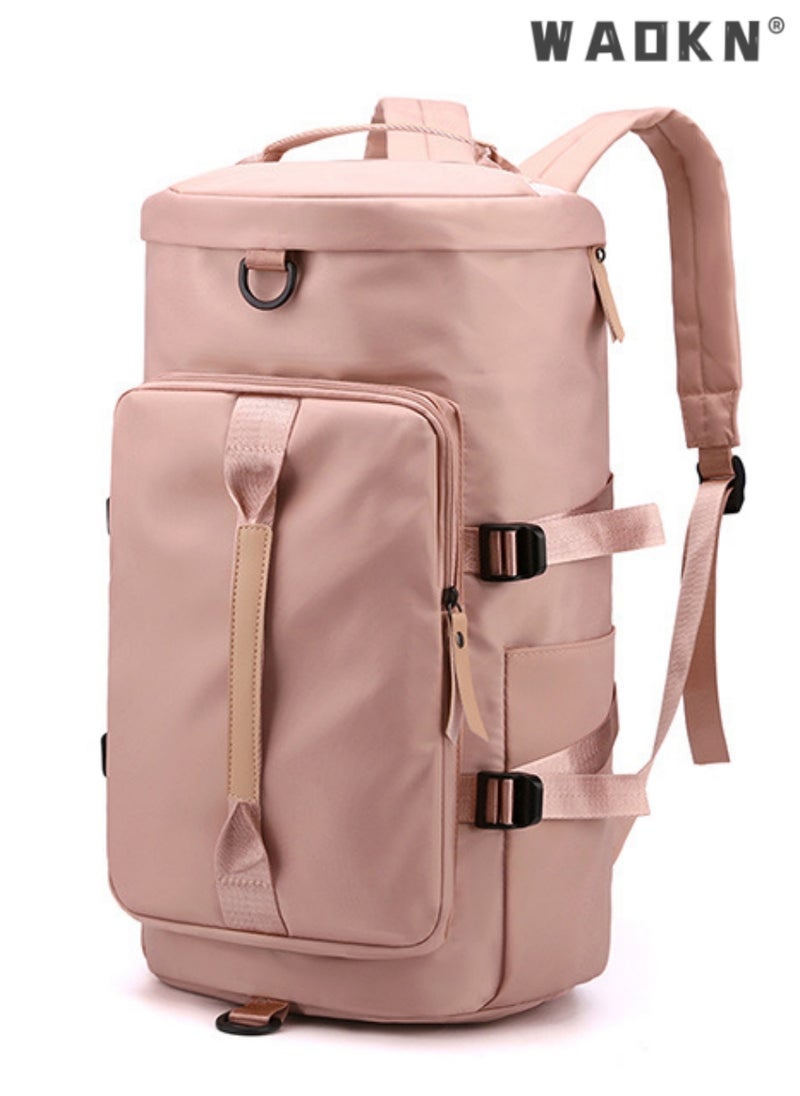 Sports Bag with Backpack Function,Women u0026 Men Duffle Bag For Travel, Small Waterproof Gym Sport Shoulder Bag With Shoe Compartment Carry On Backpack For Weekender Workout Overnight Campin, Sports
