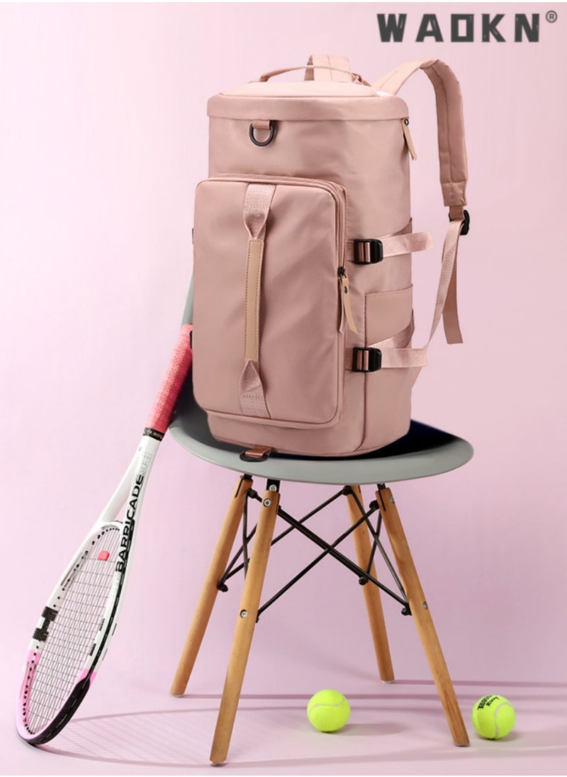 Sports Bag with Backpack Function,Women u0026 Men Duffle Bag For Travel, Small Waterproof Gym Sport Shoulder Bag With Shoe Compartment Carry On Backpack For Weekender Workout Overnight Campin, Sports