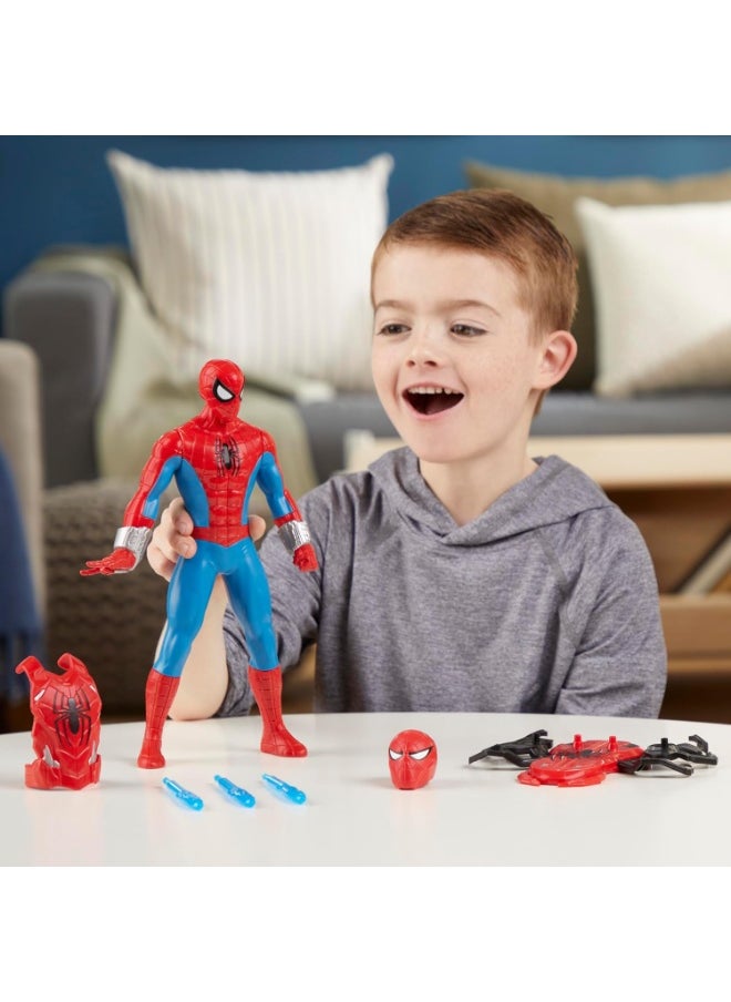 Spiderman Thwip Blast Action Figure With Accessories