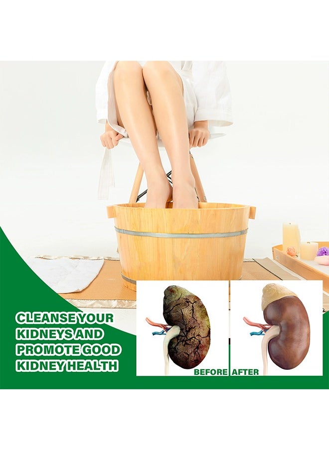 10 PCS Herbal Foot Bath Bag, Herbal Body Detox Foot Soak, Foot Bath Bag Body Conditioning Dehumidification Sleep Aid Warm Kidney Strengthen the Body and Drive Away Cold Foot Bath Bag