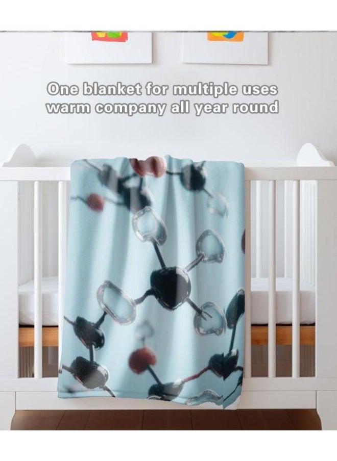 Children's or student cartoon flannel thin blanket (warm and comfortable, suitable for sleep, games) 100cm*150cm - 722