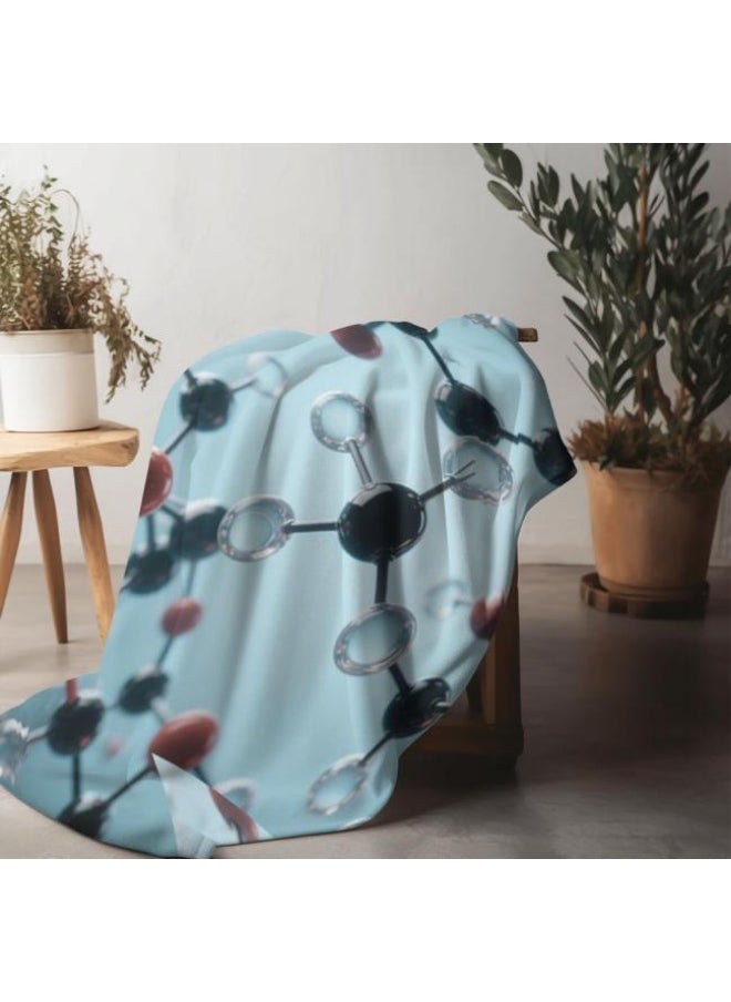 Children's or student cartoon flannel thin blanket (warm and comfortable, suitable for sleep, games) 100cm*150cm - 722