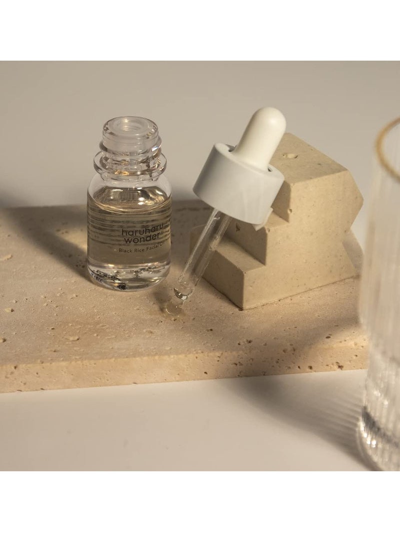 HARUHARU Wonder Black Rice Facial Oil (10ml) | Vegan, Crurelty Free, EWG-Green…