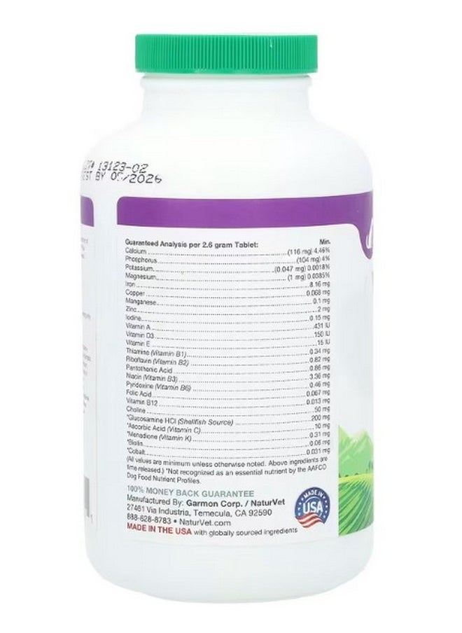 VitaPet Senior Daily Vitamins  Glucosamine For Dogs 180 Chewable Tabs 1 lb 468 g