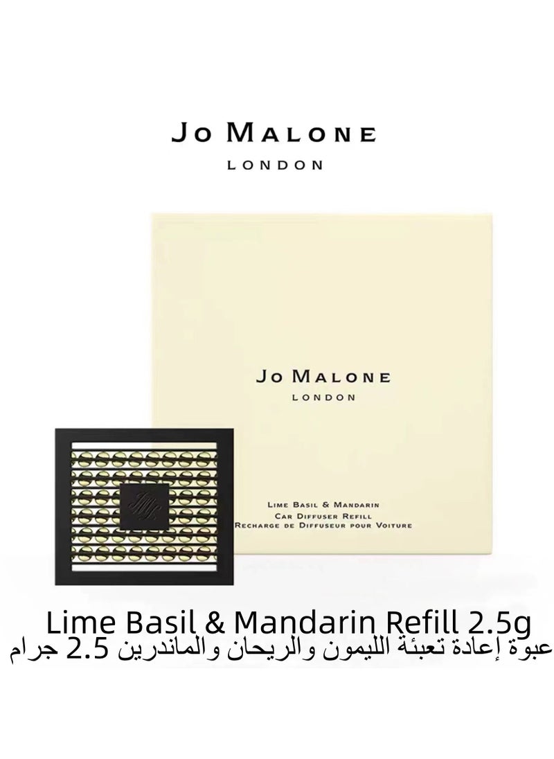 jo Malone Lime Basil & Mandarin Car Air Freshener Perfume Refill Square Air Fresheners Refill 2.5g