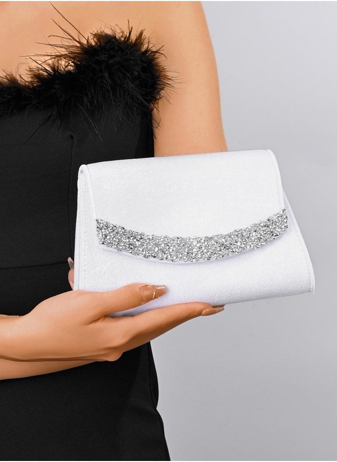 Pure Colour High-end Evening Bag, European and American Style Dress Handbag Shoulder Bag, Unique and Special