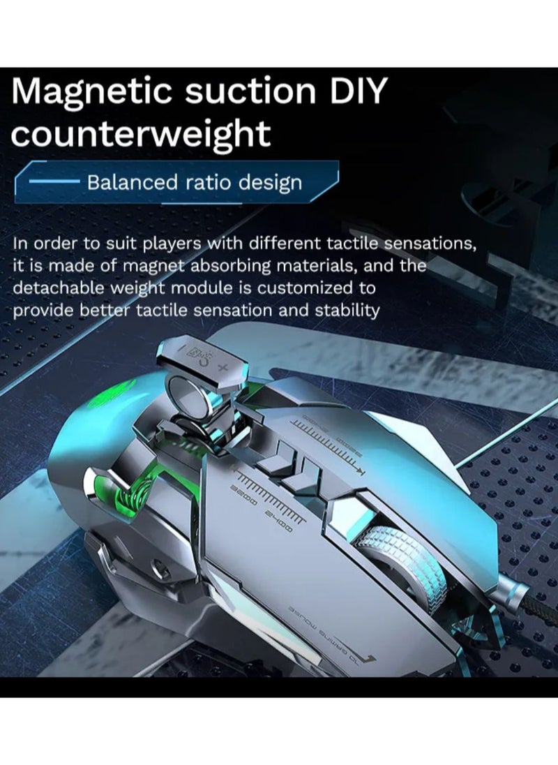 Machine Man MK300 – The Ultimate Mechanical Gaming Mouse for Hardcore Gamers