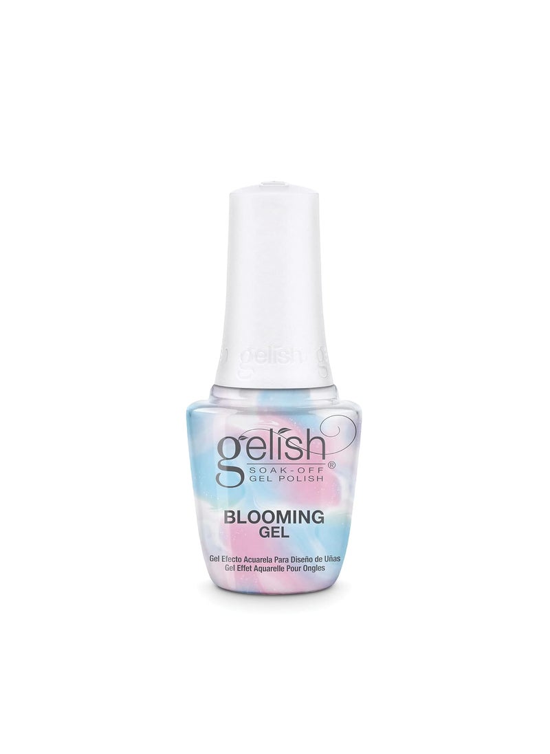 Gelish Blooming Gel - Nail Design Coat, Nail Art Accessories, Create Marble & Watercolor Nail Art, Easy Application, No Mess, LED Cured, Professional Finish, Quick Curing, Cruelty-Free, 0.5oz