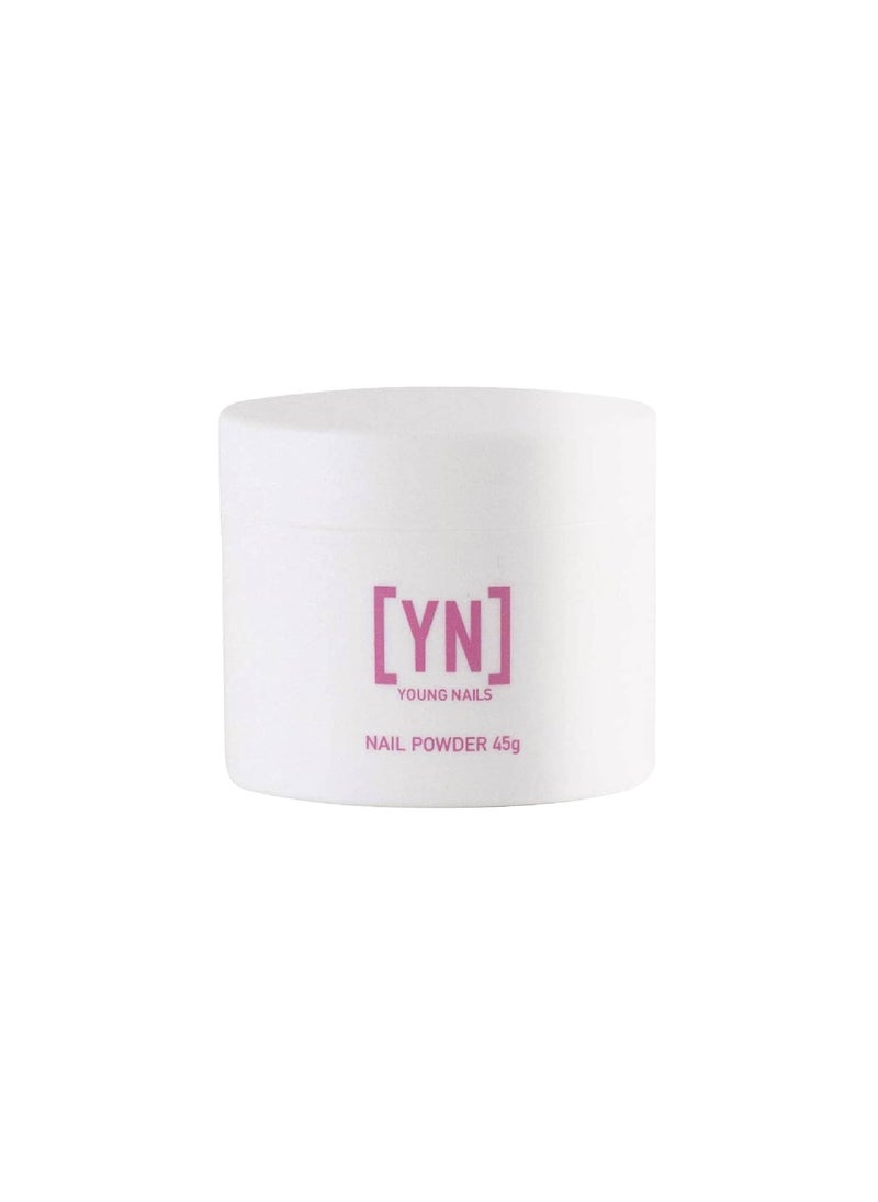 Young Nails Acrylic Cover Powder - Self-Leveling Acrylic Nail Powder, Clear Nude Pink White Acrylic Powder for Nail Extenstion, Professional Grade, Superior Adhesion, Color - Flamingo, 45g