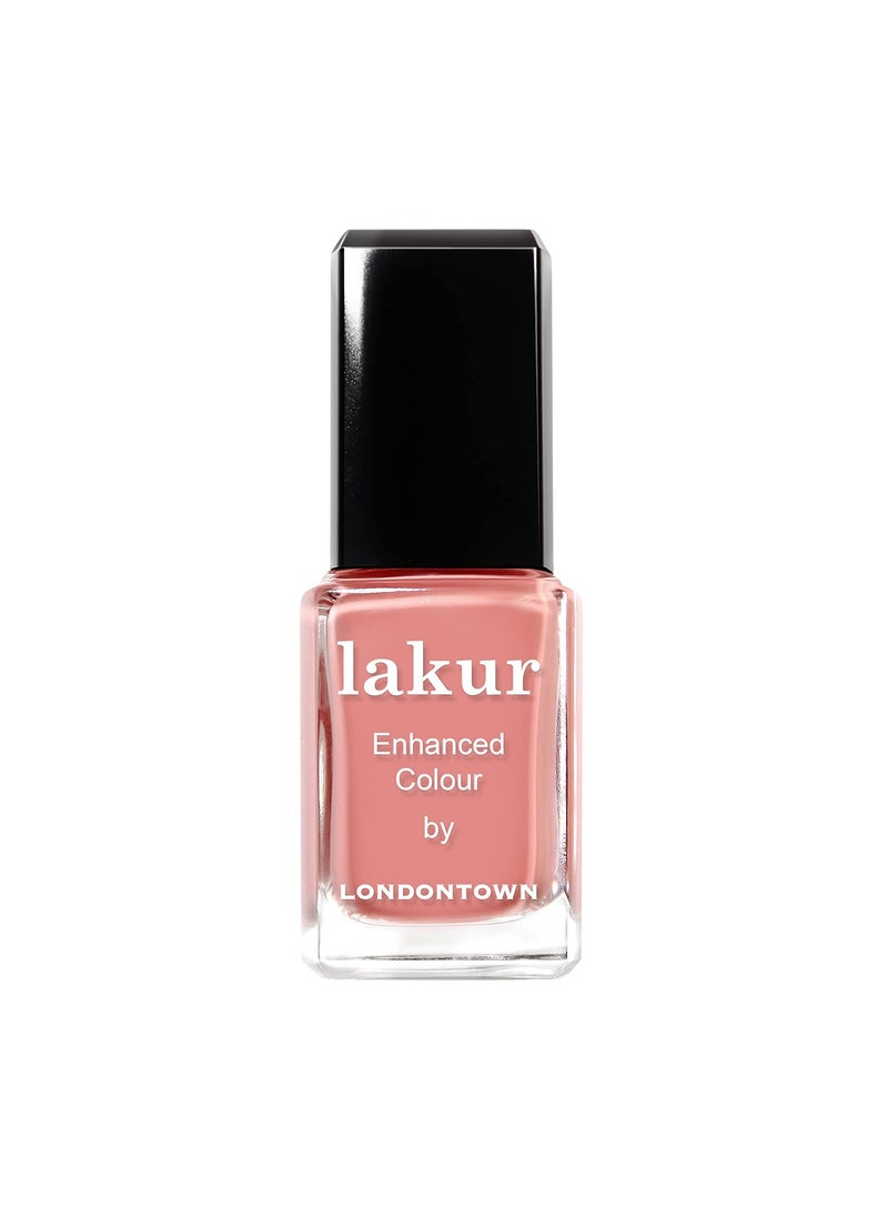 LONDONTOWN Pink Nail Polish, lakur, Vegan Chip-Resistant Long-Lasting Nail Lacquer