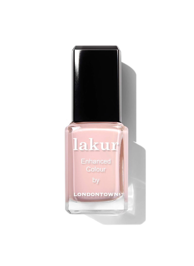 LONDONTOWN Pink Nail Polish, lakur, Vegan Chip-Resistant Long-Lasting Nail Lacquer