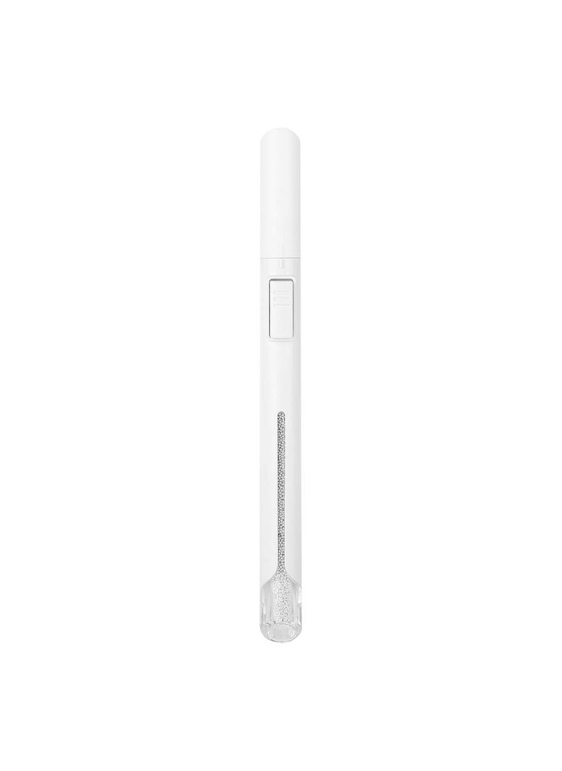 Sonew 0.8mm Salon Multi-functional Nail Beads Dotting Bullion Pen, Nail Dotting Manicure Decoration Tool, Art Rhinestones Drawing Nail Art Dotting Pen(silver)