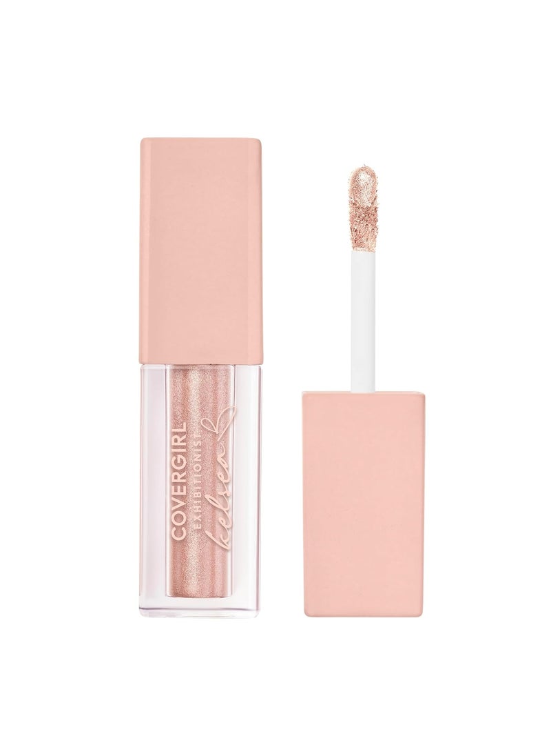 COVERGIRL Exhibitionist by Kelsea Ballerini Liquid Glitter Eyeshadow, Highly Pigmented, Glittery Finish, Long-Wearing, Glitter Up 1, 0.13oz
