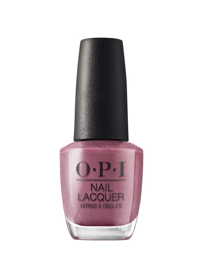 OPI Nail Lacquer Nail Polish | Sheer Light Nude Shimmer Chip Resistant Nail Polish | Vegan, Fast Drying, Streak Free
