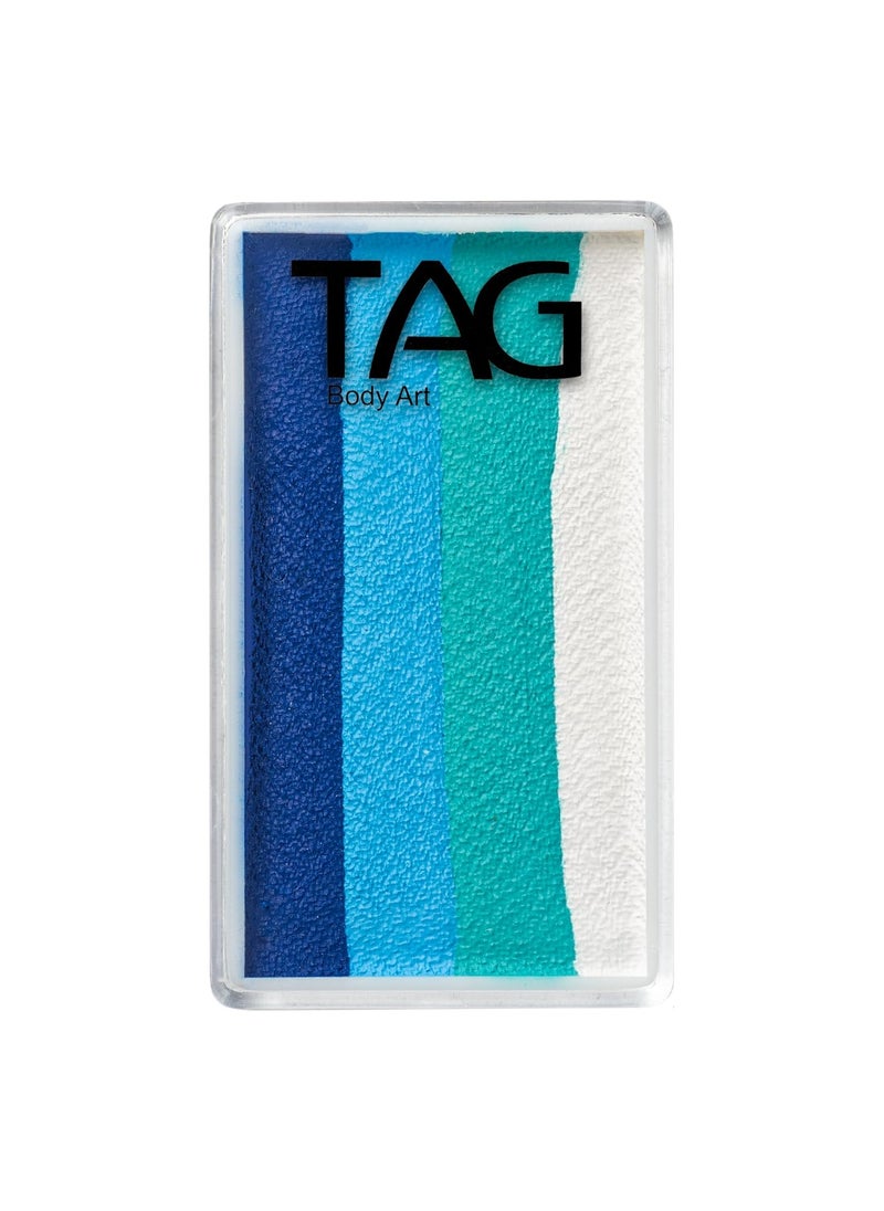 TAG Face and Body Paint - 1 Stroke Split Cake 30g - Ocean