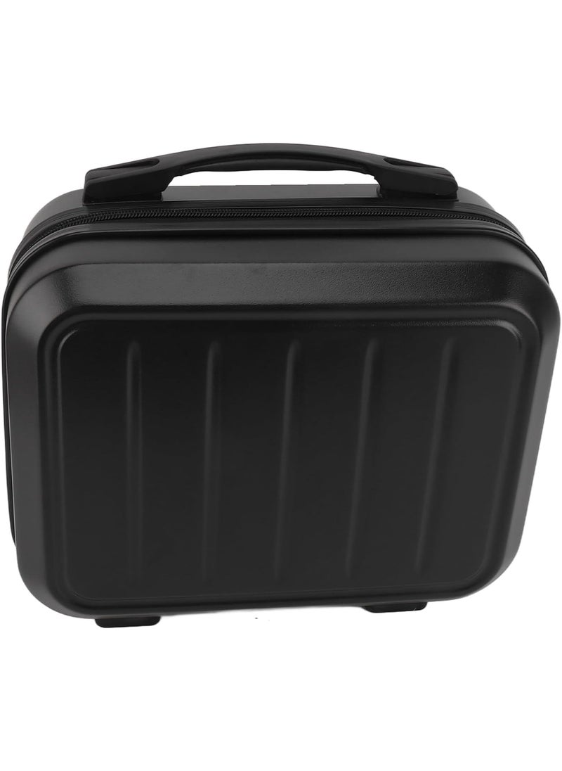 Cosmetic Bag, 14 Inch Stylish and Portable Cosmetic Case for Travel (Black)