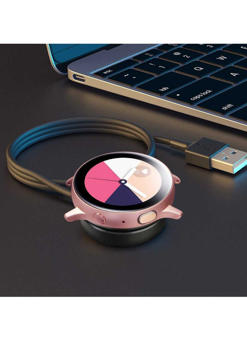 USB Charging Cable for Samsung Galaxy Watch 4 3 Active 2 Fast Charger Dock Replacement