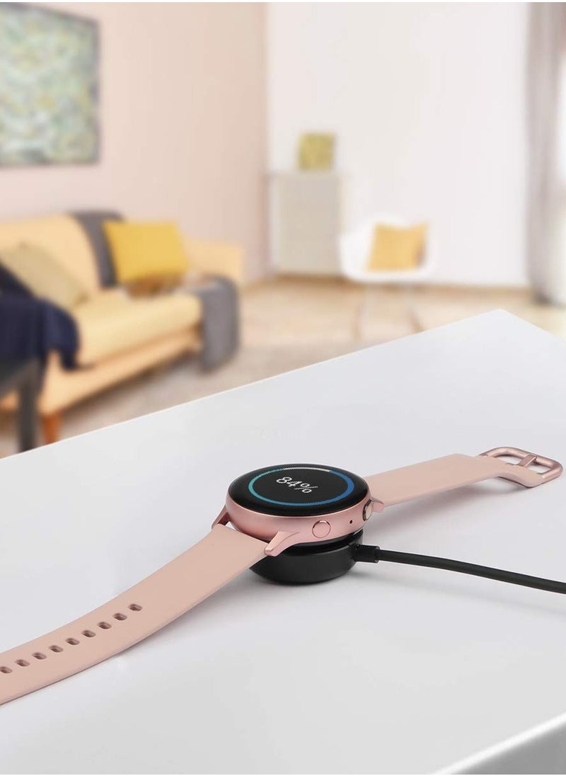 Smart Watch Charger for Samsung Galaxy Watch 4/3/Active 2, USB Charging Cable Dock Replacement for Galaxy Watch Series
