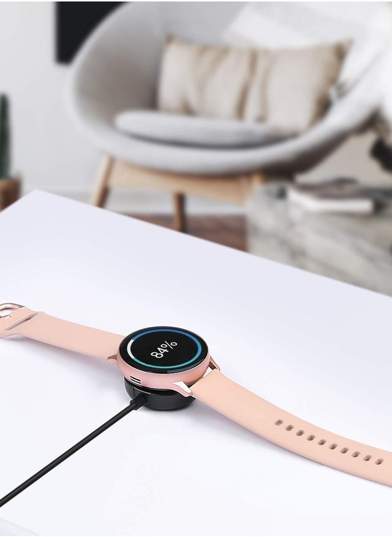 Smart Watch Charger for Samsung Galaxy Watch 4/3/Active 2, USB Charging Cable Dock Replacement for Galaxy Watch Series