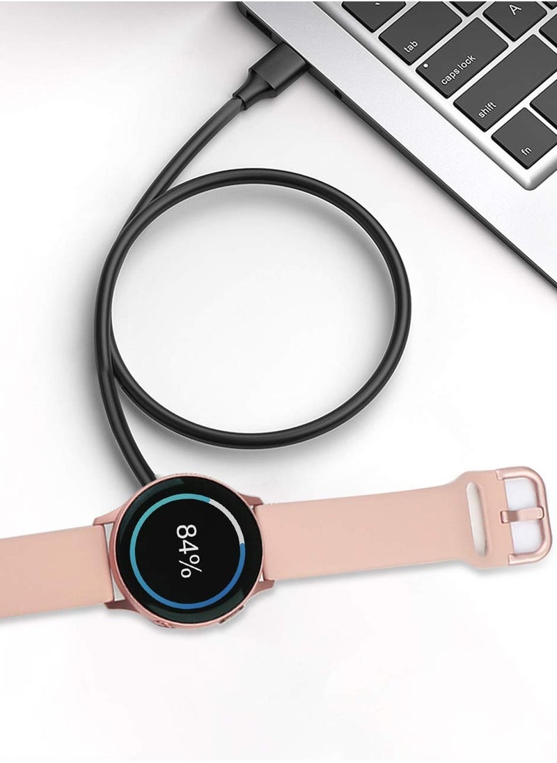 Smart Watch Charger for Samsung Galaxy Watch 4/3/Active 2, USB Charging Cable Dock Replacement for Galaxy Watch Series