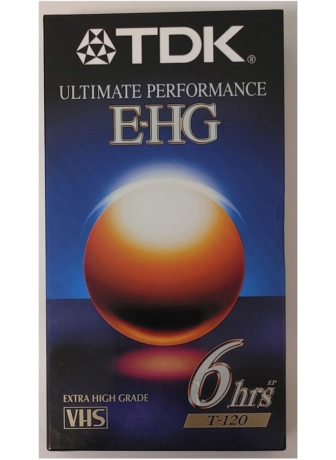 Ultimate Performance E-HG Extra High Grade VHS T-120 Blank Video Tape