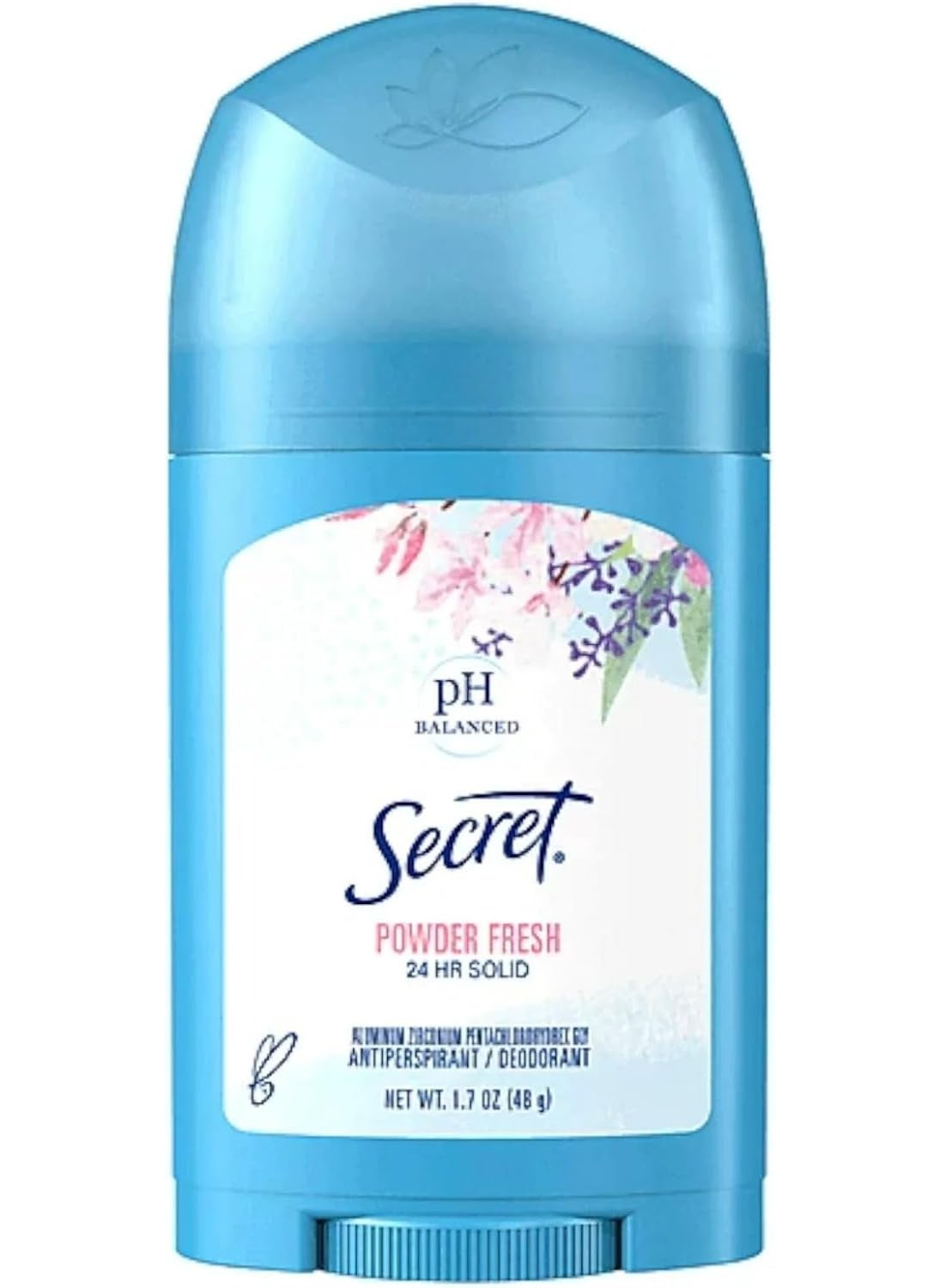 Secret Anti-Perspirant Deodorant Solid Powder Fresh 1.70 oz (Pack of 4)