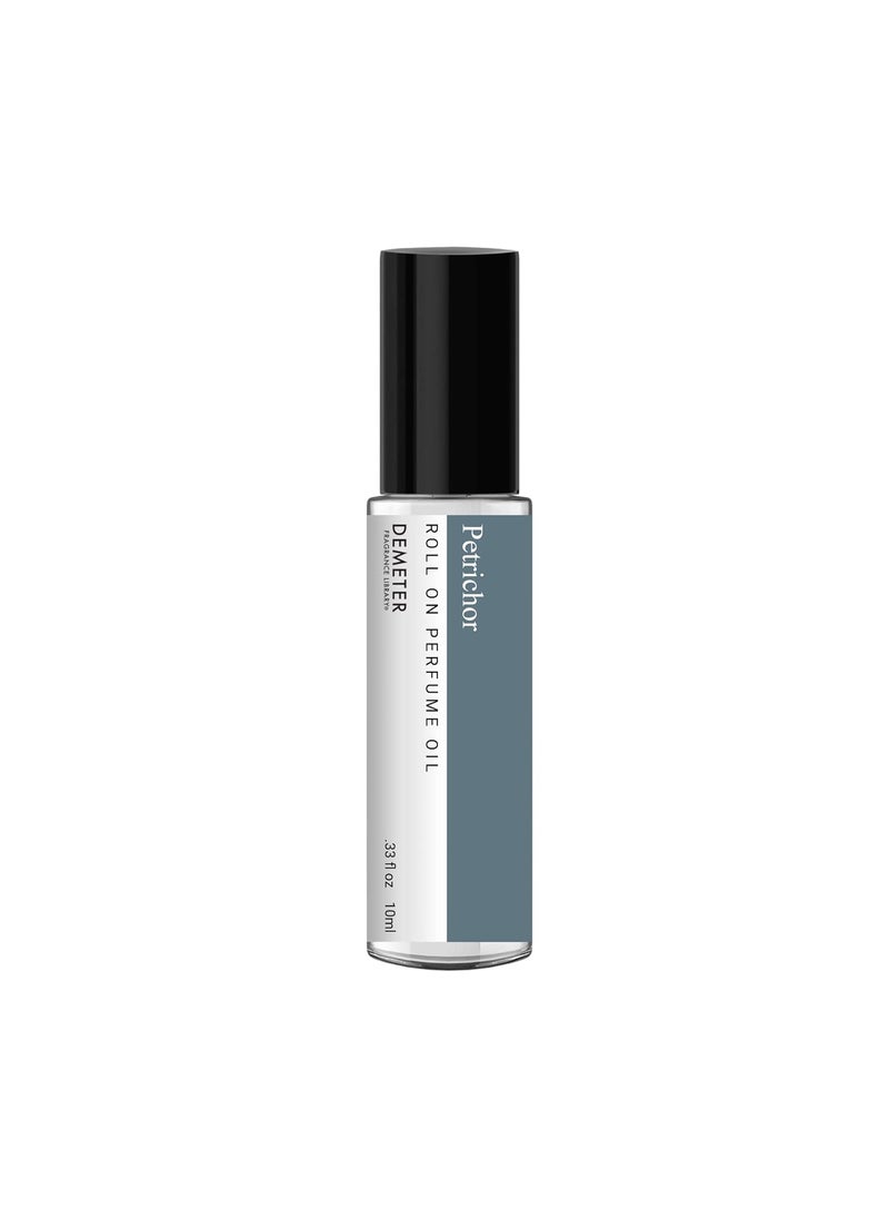 DEMETER Petrichor Roll On Perfume Oil, 0.33 Oz, Long-Lasting