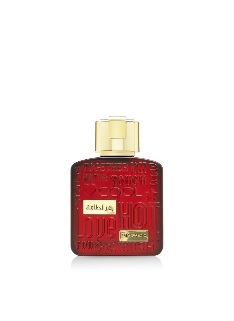 Lattafa Ramz Gold for Unisex Eau de Parfum Spray, 3.4 Ounce