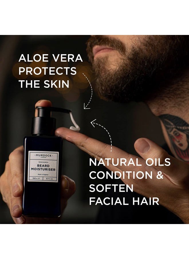Beard Moisturiser - Hydrating Beard Lotion Made of Natural Oil for Dry Facial Hair - 150ml